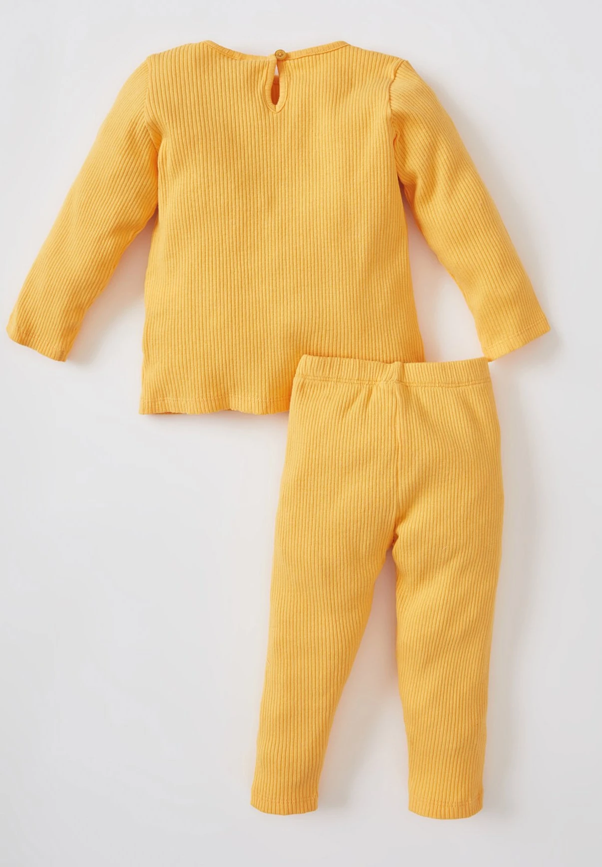 DeFacto Set - Pyjama - Yellow 4 DeFacto Set - Pyjama - Yellow - Afbeelding 2