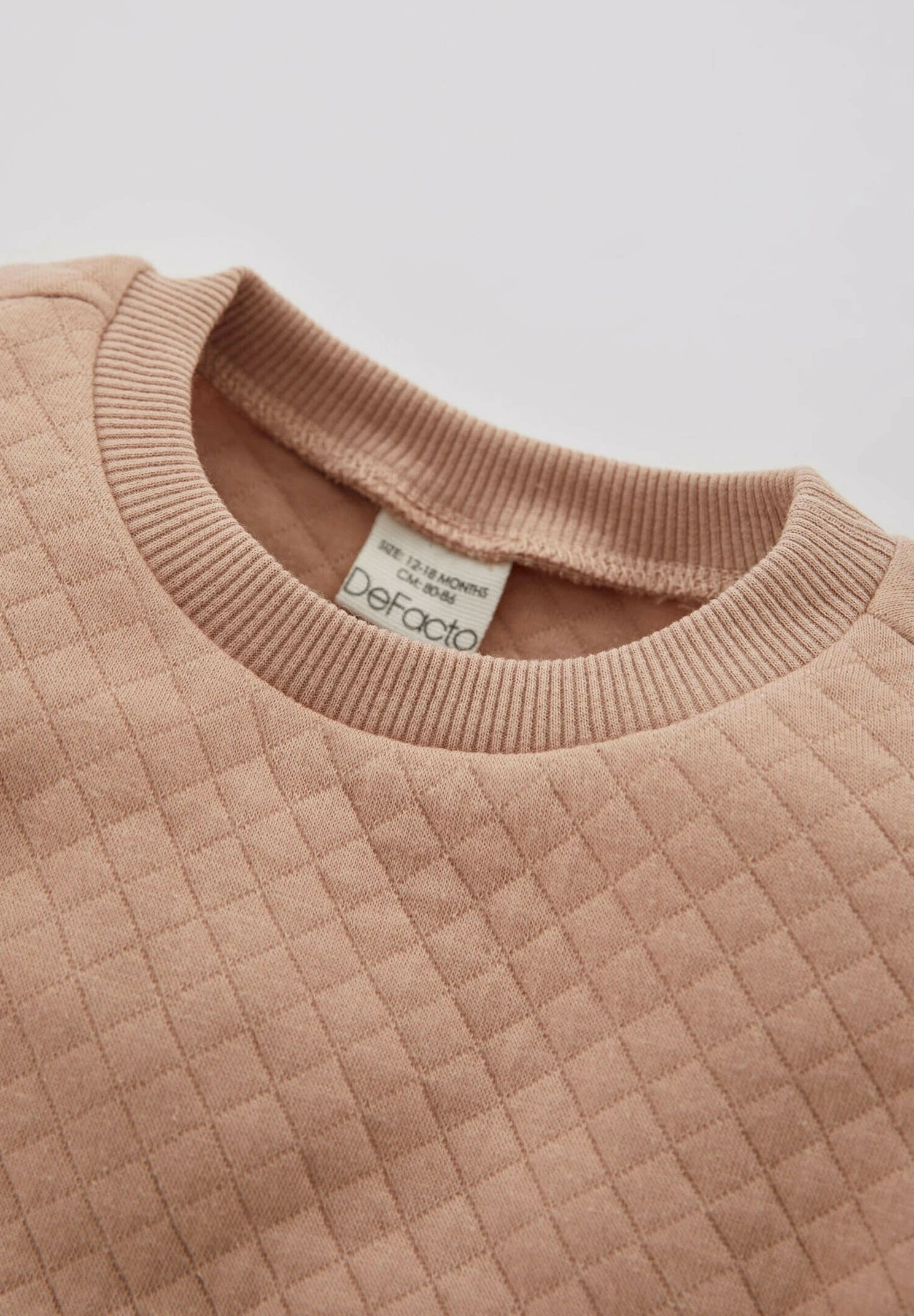 DeFacto Set Regular Fit - Trainingspak - Beige 6 DeFacto Set Regular Fit - Trainingspak - Beige - Afbeelding 4