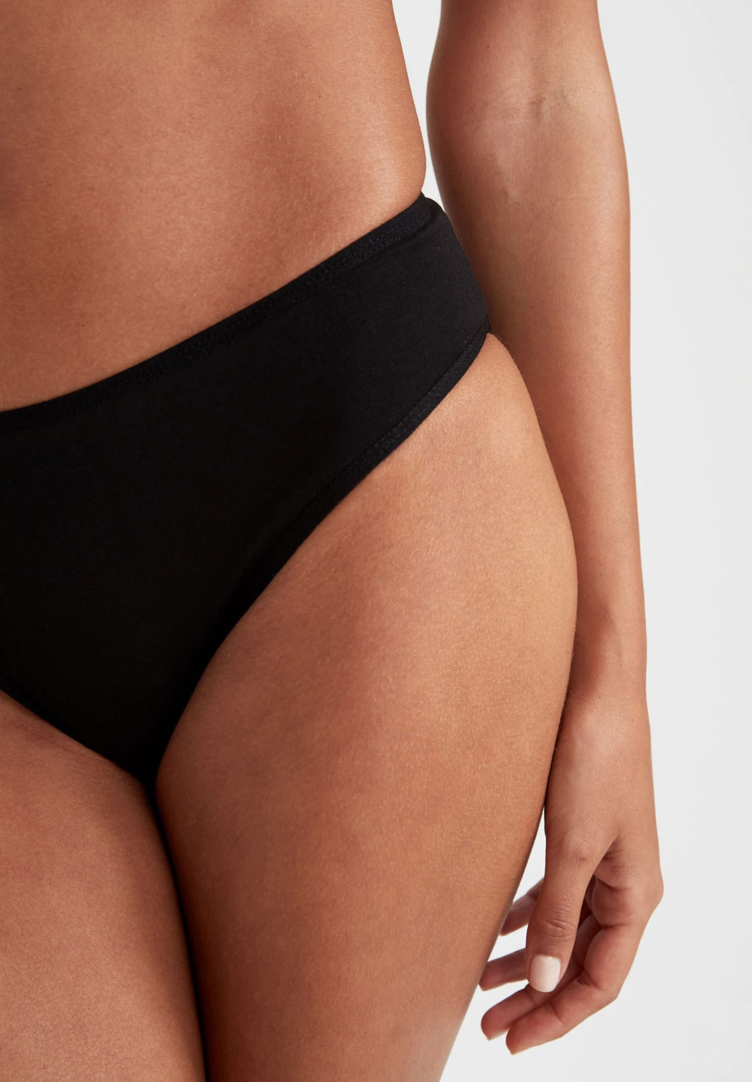 DeFacto 3Pack- Slip - Black 6 DeFacto 3Pack- Slip - Black - Afbeelding 4