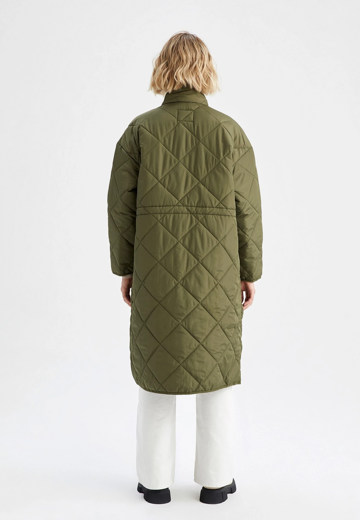 DeFacto Oversize Fit - Winterjas - Khaki 5 DeFacto Oversize Fit - Winterjas - Khaki - Afbeelding 3