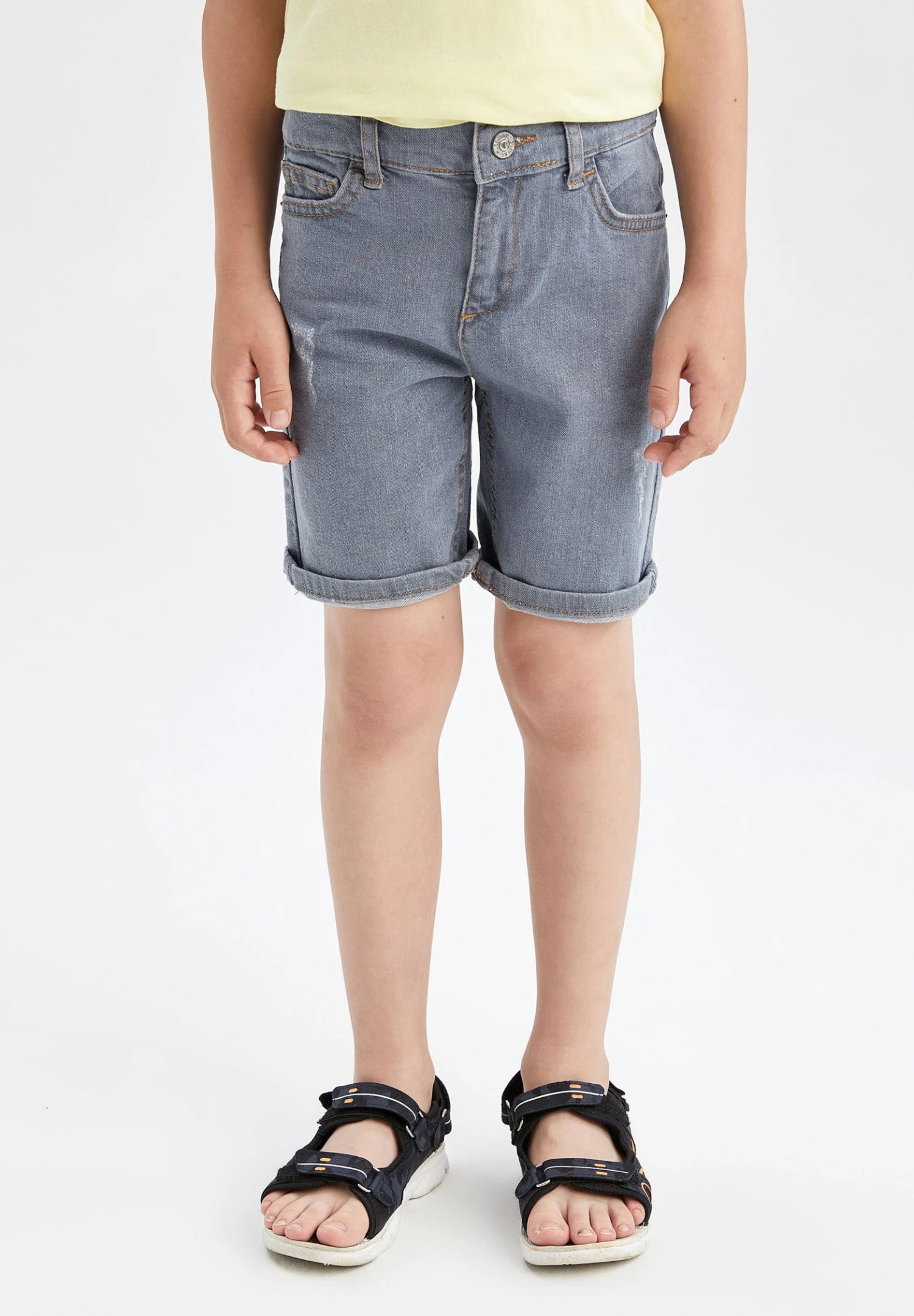 DeFacto Jeansshort - Indigo 4 DeFacto Jeansshort - Indigo - Afbeelding 2