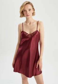 DeFacto Regular Fit - Nachtjapon - Bordeaux