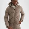 DeFacto Regular Fit- Winterjas - Beige -DeFacto bf33ead753a14a17b628ec520cd8be87