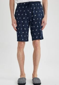 DeFacto Regular Fit - Pyjamabroek - Navy