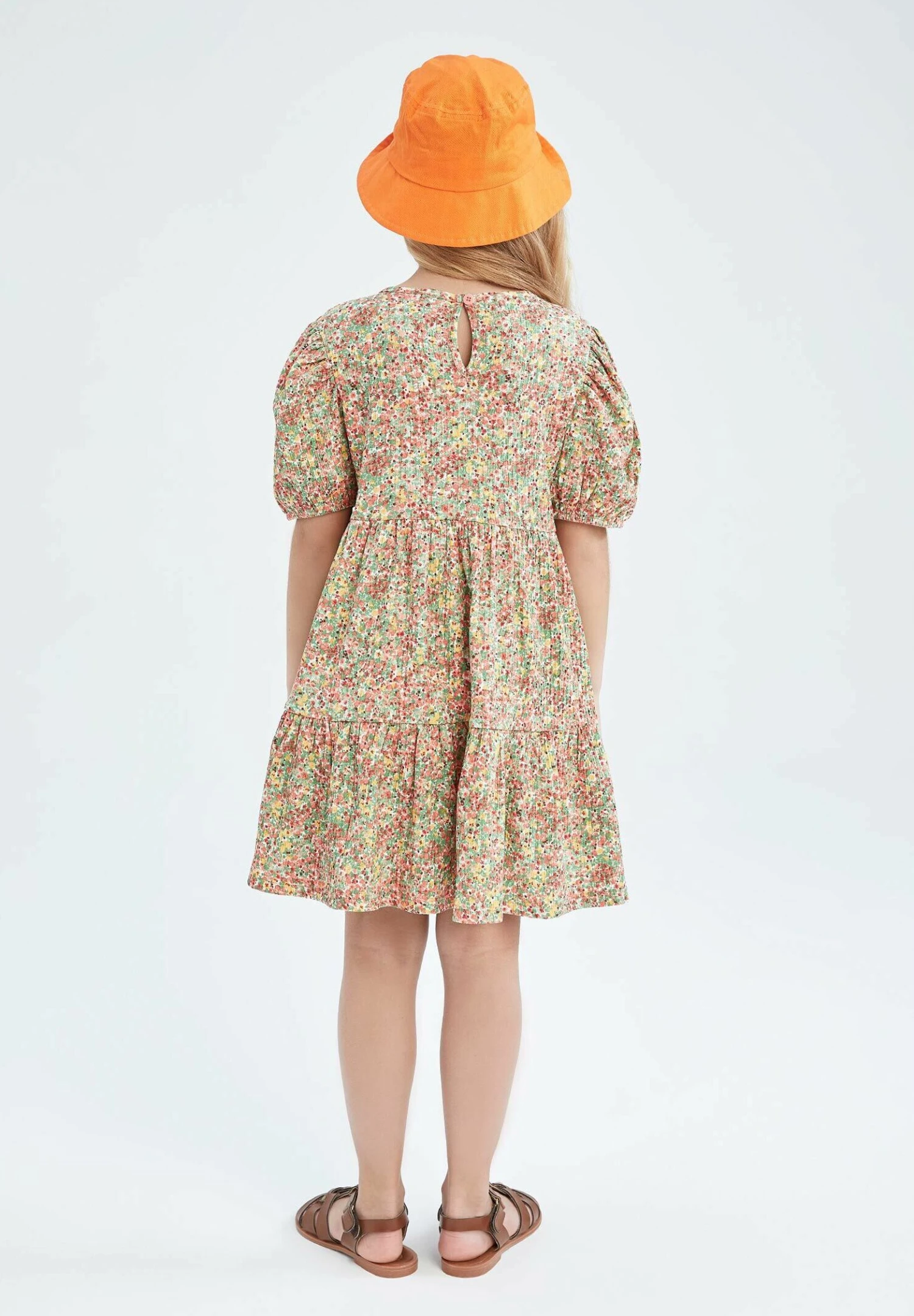 DeFacto Regular Fit- Jurk - Green 7 DeFacto Regular Fit- Jurk - Green - Afbeelding 5