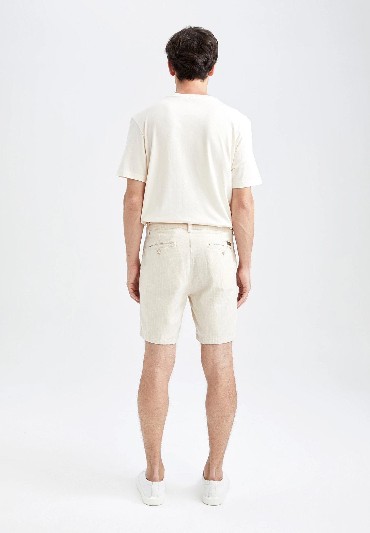 DeFacto Shorts - Beige 5 DeFacto Shorts - Beige - Afbeelding 3