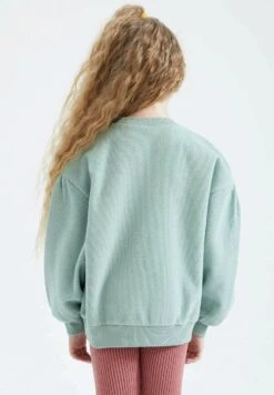 DeFacto Relax Fit- Sweater - Turquoise 8 DeFacto Relax Fit- Sweater - Turquoise -DeFacto c23cc7d86a0d47358112d29b8ff87d32