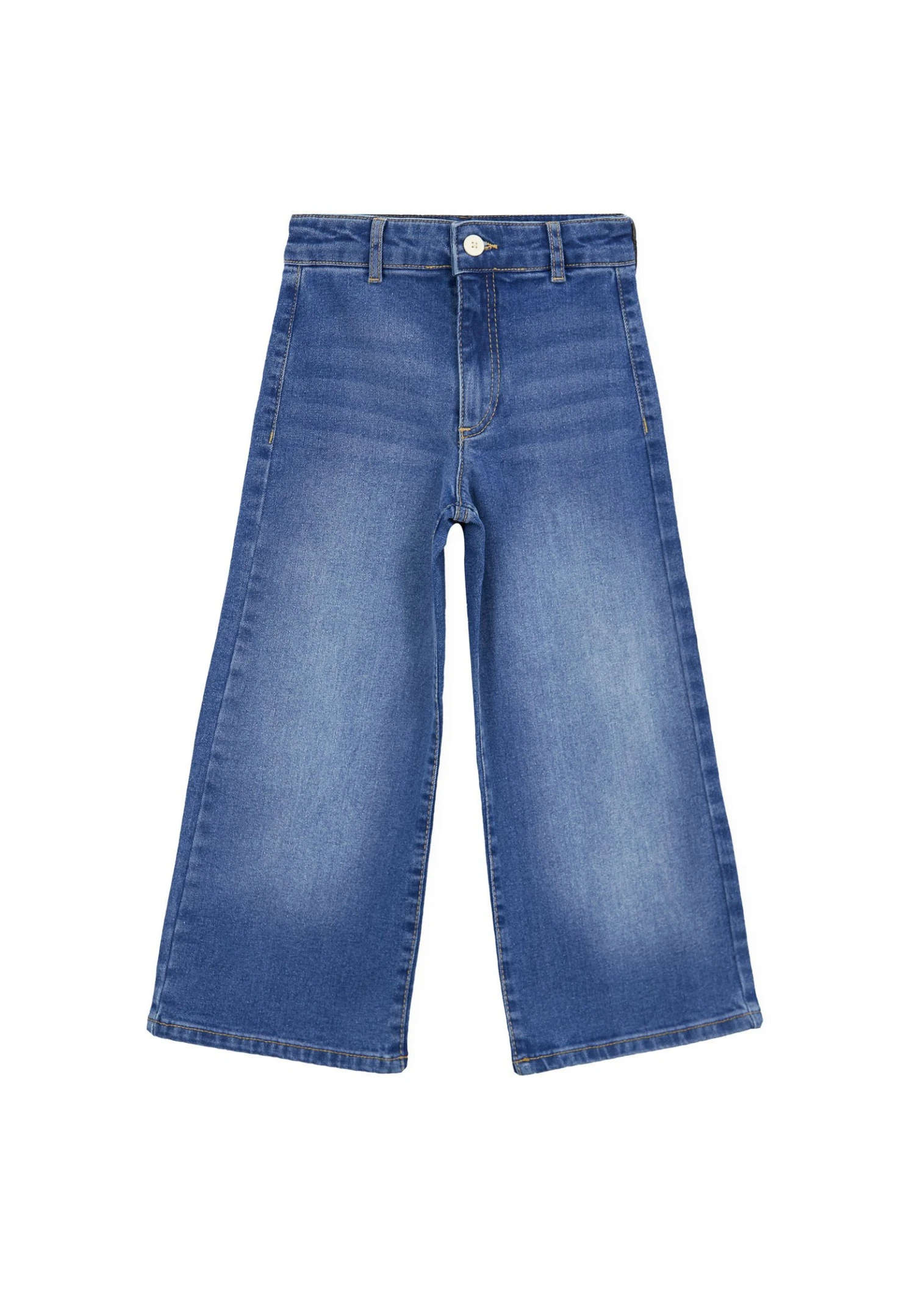 DeFacto Wide Leg - Flared Jeans - Blue 3 DeFacto Wide Leg - Flared Jeans - Blue