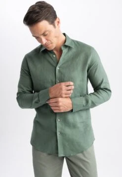 DeFacto Modern Fit- Overhemd - Green 9 DeFacto Modern Fit- Overhemd - Green -DeFacto c39fca654e134982b37db969ce594473