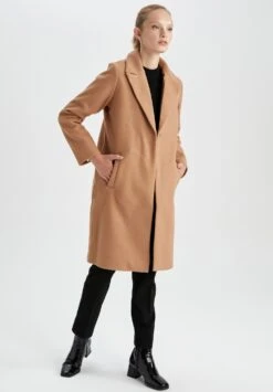 DeFacto Relax Fit- Mantel - Brown