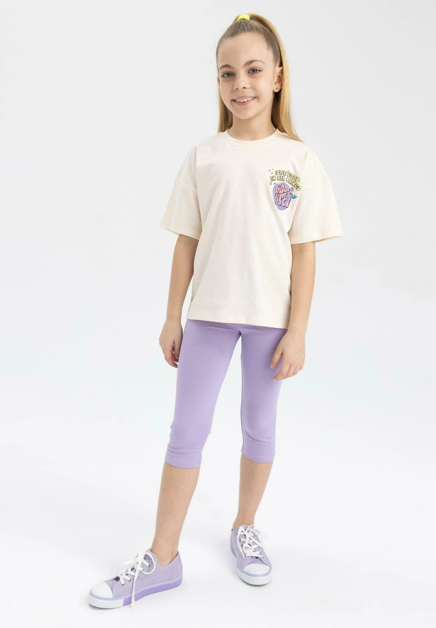 DeFacto Relax Fit- T-Shirt Print - Orange 3 DeFacto Relax Fit- T-Shirt Print - Orange