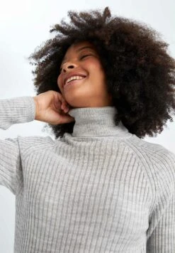 DeFacto Slim Fit - Trui - Grey -DeFacto c41bdac786cf4f249a3d82719aa13e4c