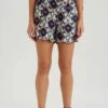 DeFacto Paperbag - Shorts - Navy -DeFacto c561b2f5ad5a45f2a36b86825059917f