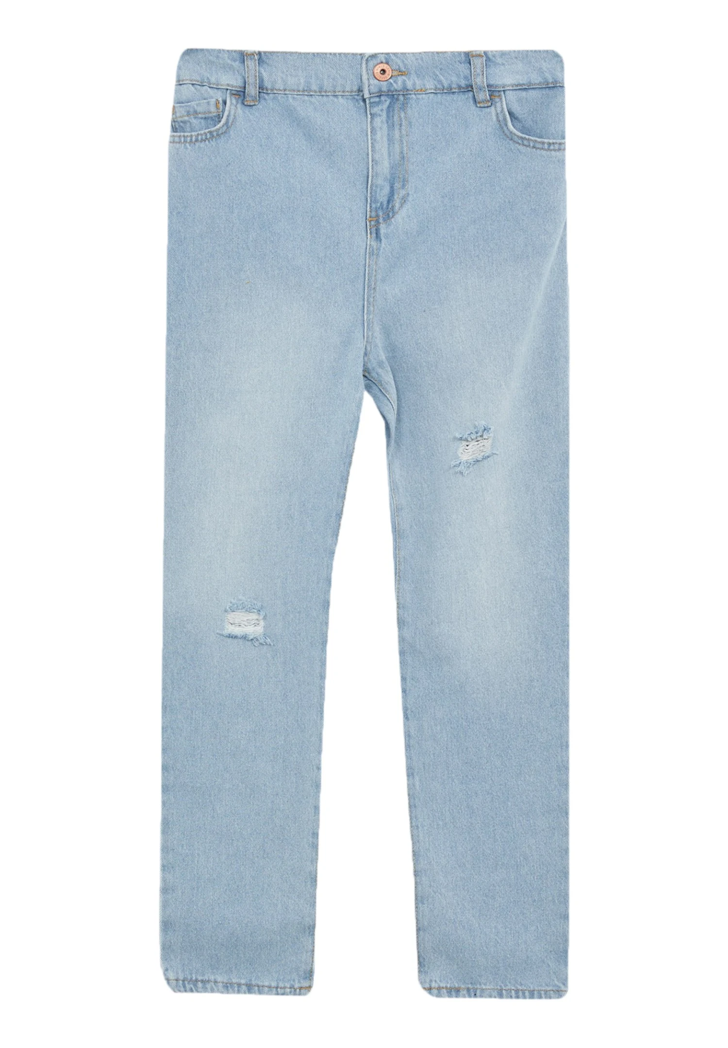 DeFacto Relaxed Fit Jeans - Blue 3 DeFacto Relaxed Fit Jeans - Blue