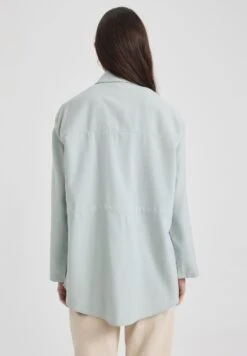 DeFacto Oversize Fit - Overhemdblouse - Green 8 DeFacto Oversize Fit - Overhemdblouse - Green -DeFacto c62d49725f9243a8813ca8fcaeea1e3b