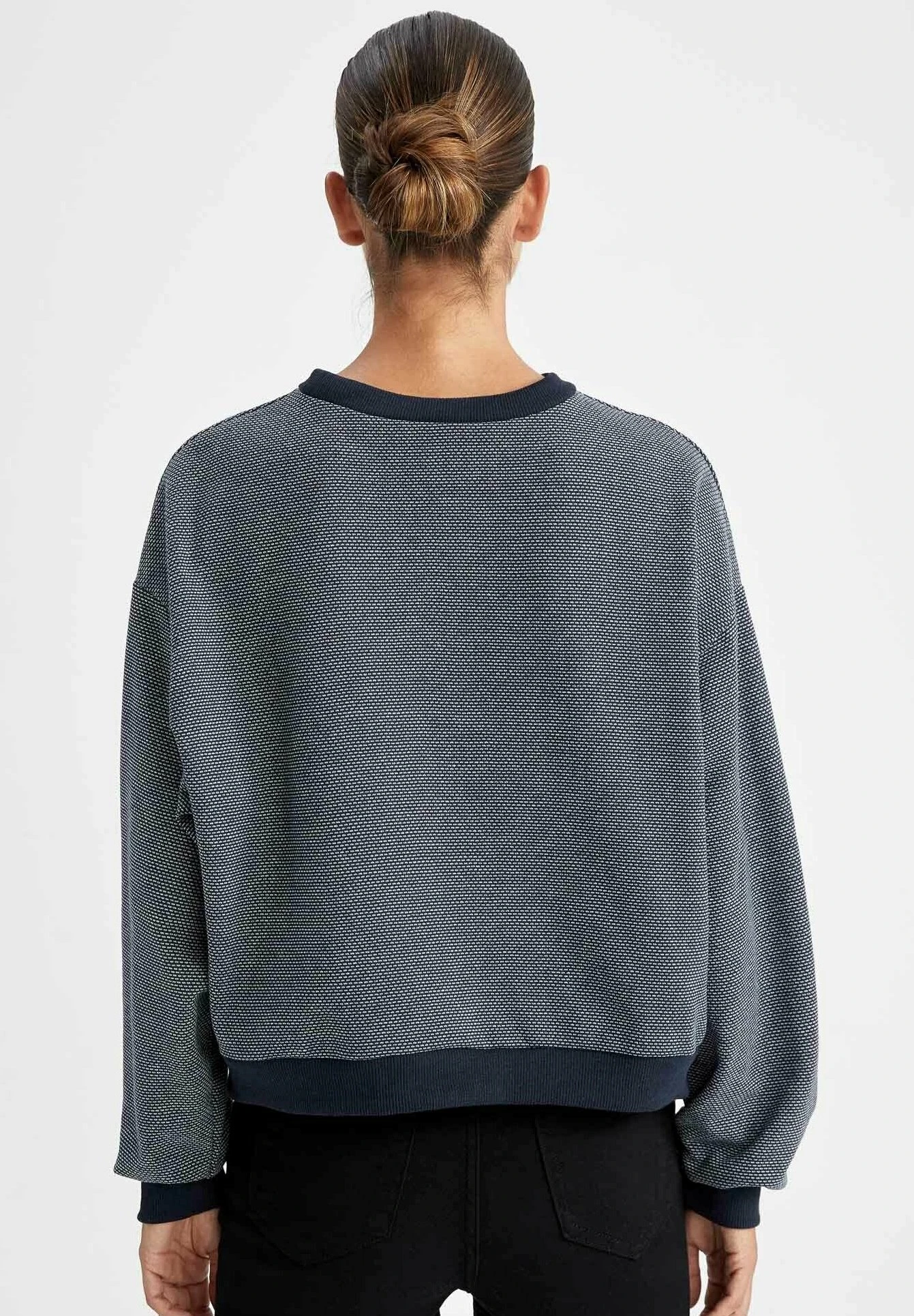 DeFacto Regular Fit - Sweater - Navy 5 DeFacto Regular Fit - Sweater - Navy - Afbeelding 3