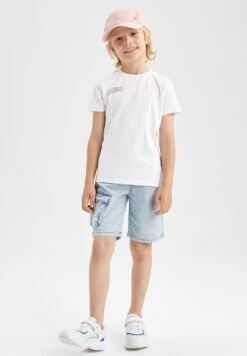 DeFacto Bermuda- Jeansshort - Blue