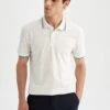 DeFacto Slim Fit - Poloshirt - White 2 DeFacto Slim Fit - Poloshirt - White -DeFacto c7bbc4f13044427aa1fe1c9bbe1457f2