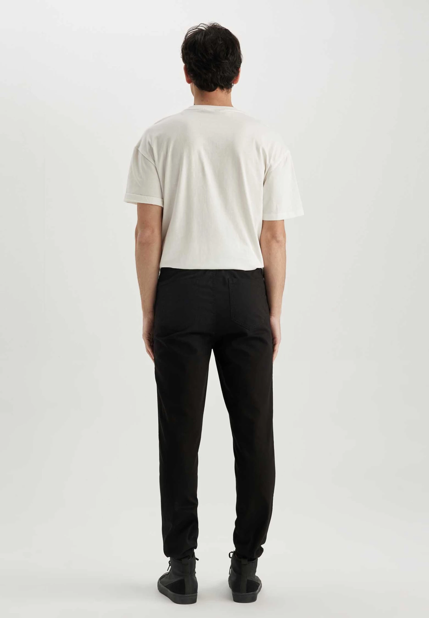 DeFacto Jogger-Slim Fit- Trainingsbroek - Black 5 DeFacto Jogger-Slim Fit- Trainingsbroek - Black - Afbeelding 3