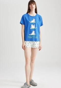 DeFacto Set Regular Fit - Pyjama - Ecru