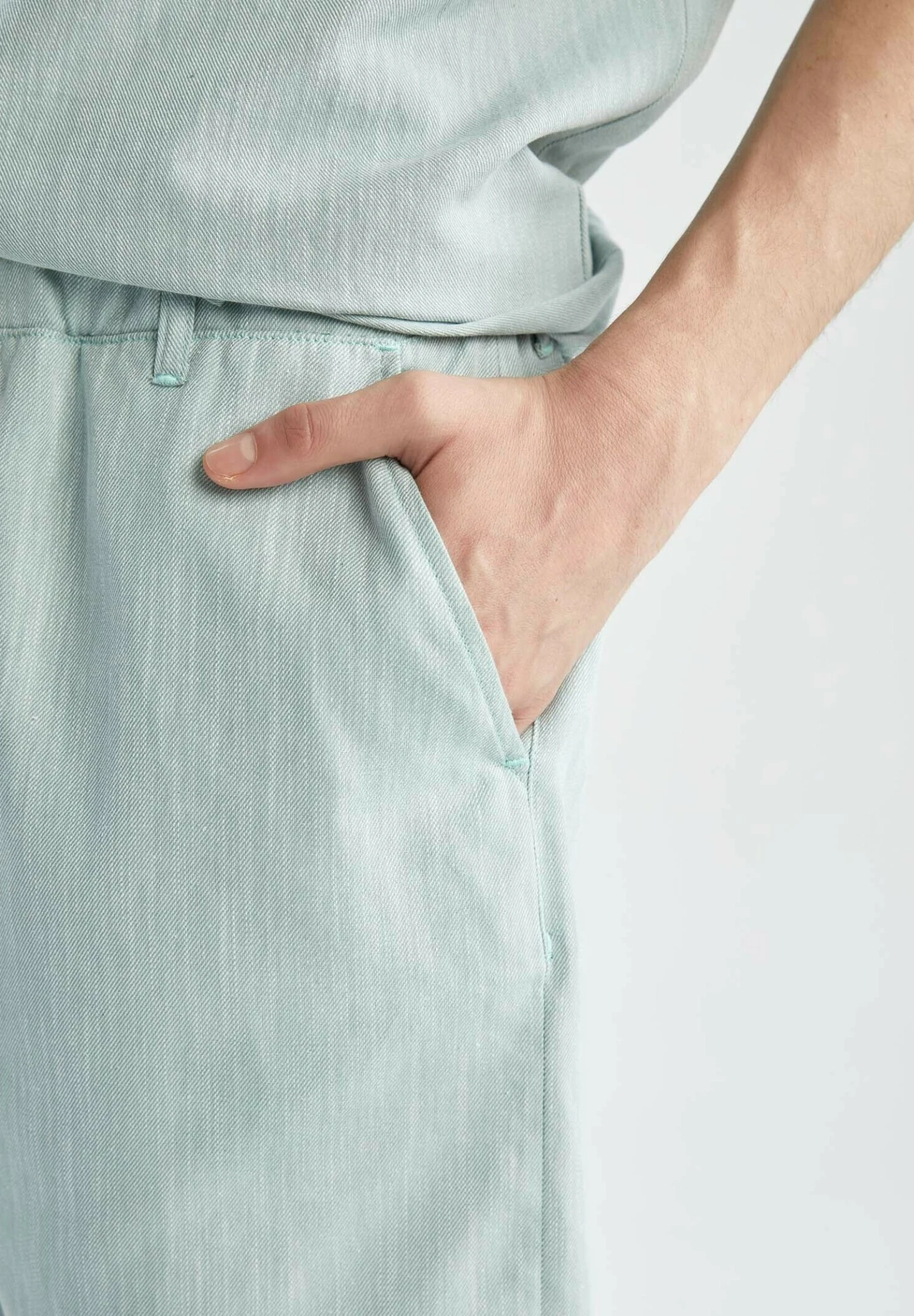 DeFacto Regular Fit Set - Shorts - Green 6 DeFacto Regular Fit Set - Shorts - Green - Afbeelding 4