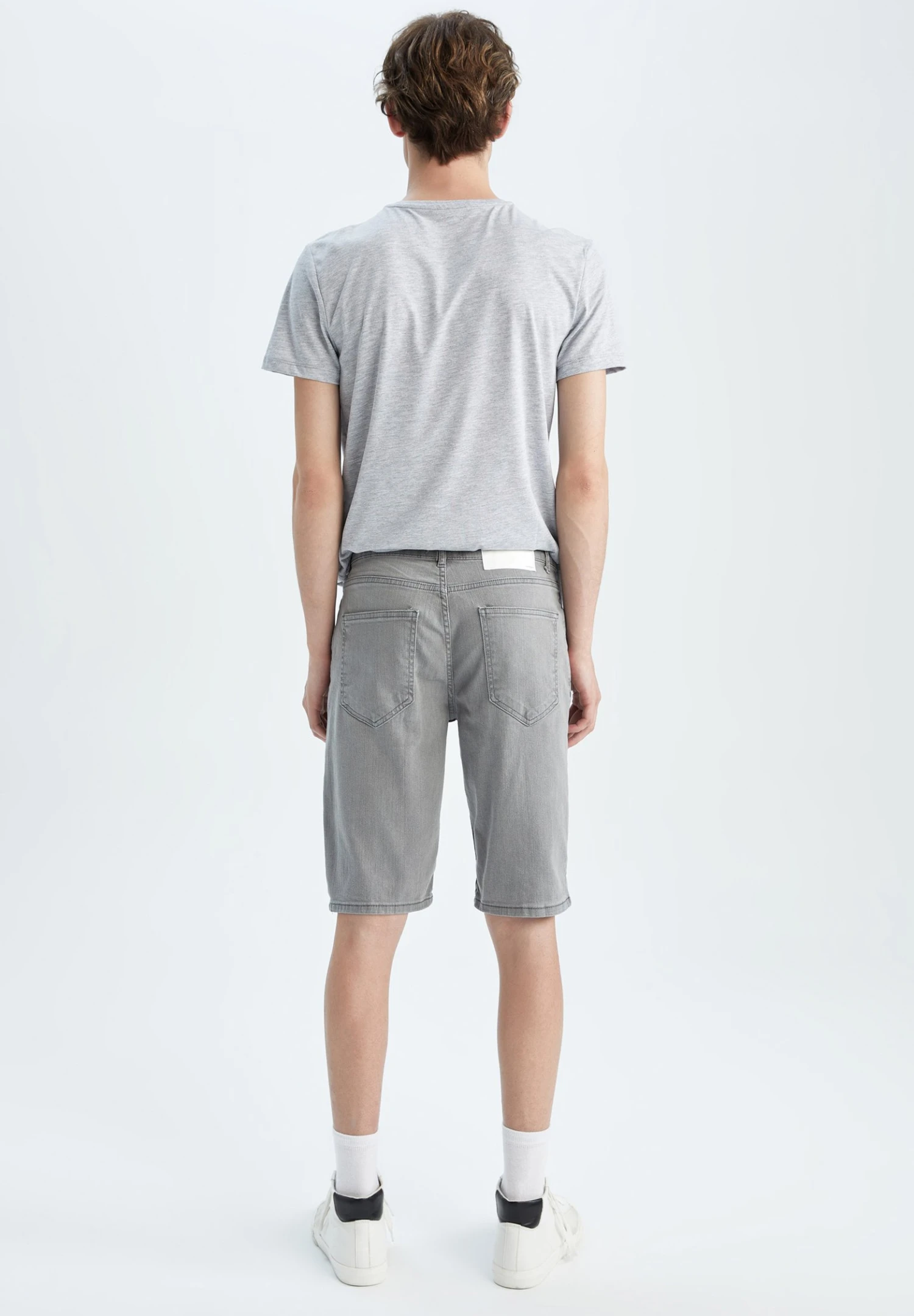 DeFacto Jeansshort - Grey 5 DeFacto Jeansshort - Grey - Afbeelding 3