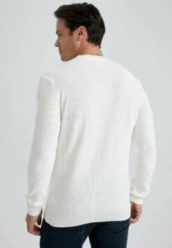 DeFacto Standard Fit - Trui - Ecru 8 DeFacto Standard Fit - Trui - Ecru -DeFacto c8f841ee0df54afdaee0d768ea7d7cf8