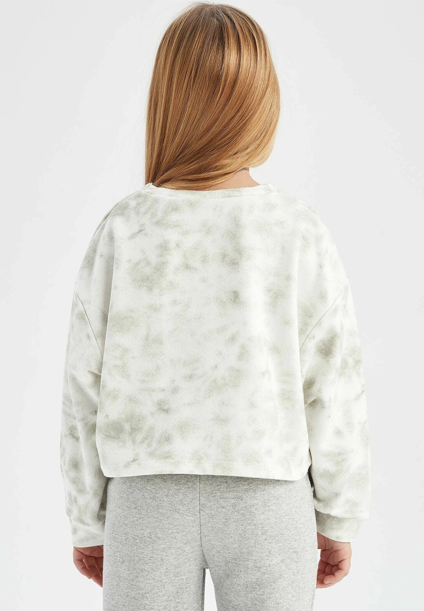 DeFacto Cropped- Longsleeve - Ecru 5 DeFacto Cropped- Longsleeve - Ecru - Afbeelding 3