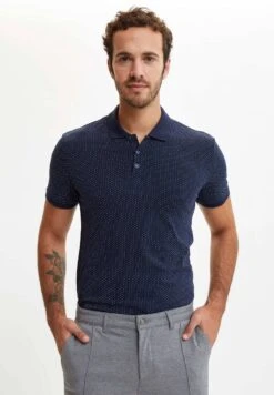 DeFacto T-Shirt Basic - Navy