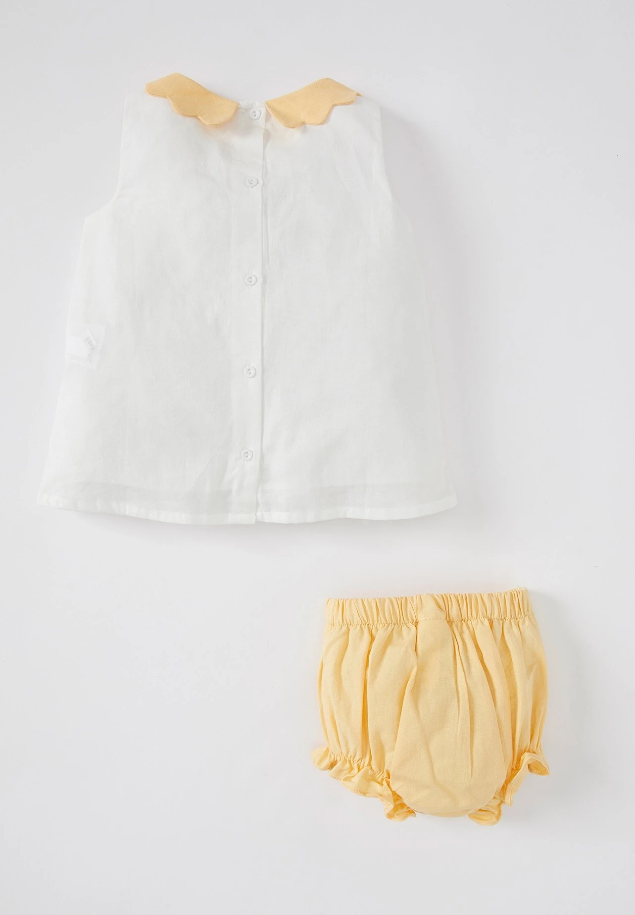 DeFacto Set Regular Fit - Shorts - White 4 DeFacto Set Regular Fit - Shorts - White - Afbeelding 2