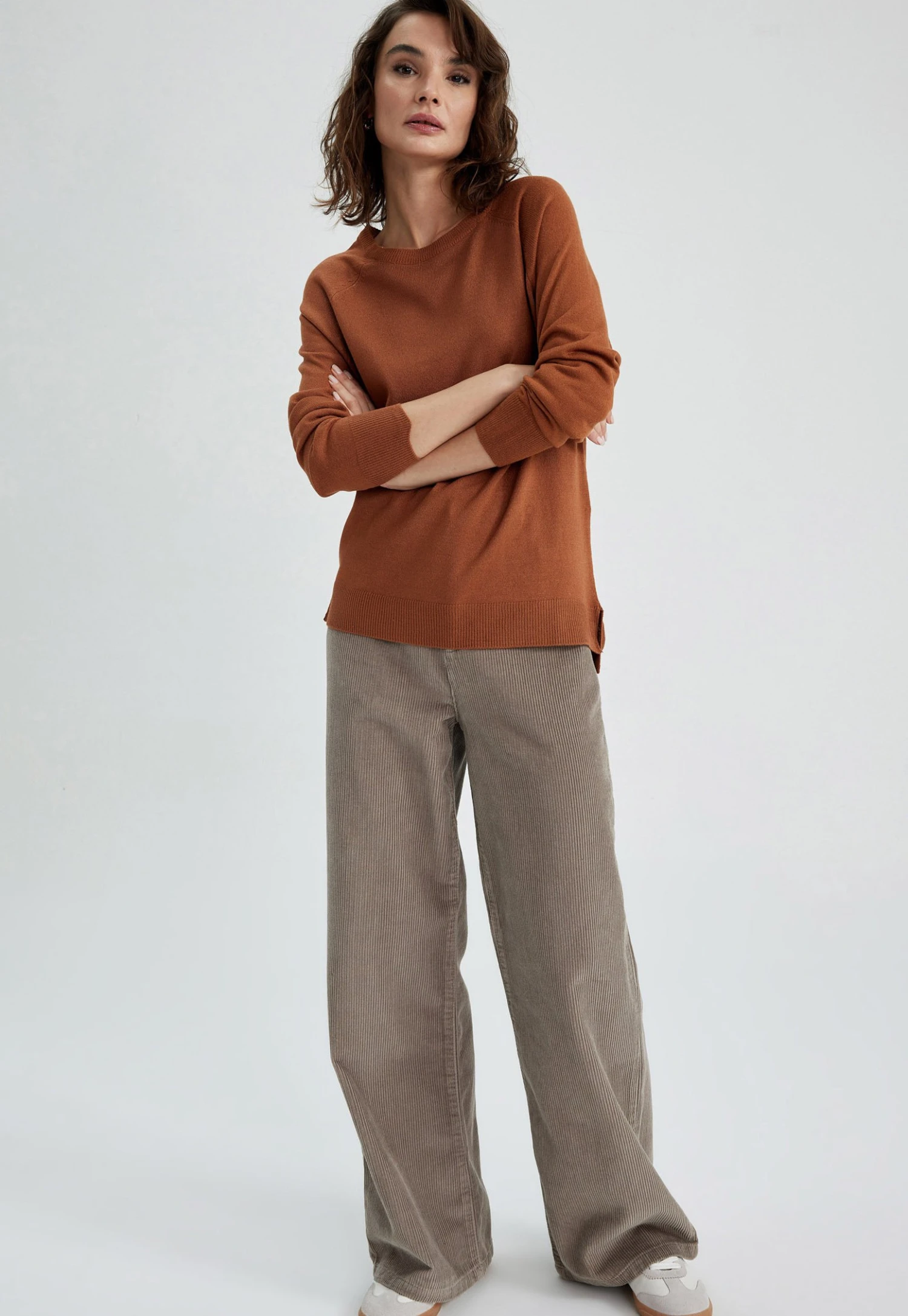 DeFacto Wide Leg- Broek - Beige 4 DeFacto Wide Leg- Broek - Beige - Afbeelding 2