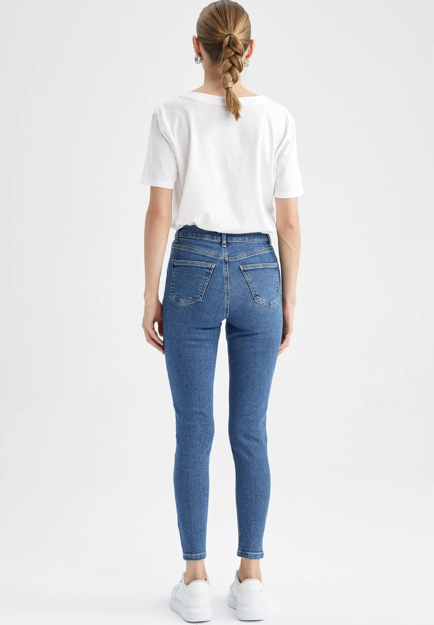 DeFacto Jeans Skinny Fit - Blue 5 DeFacto Jeans Skinny Fit - Blue - Afbeelding 3