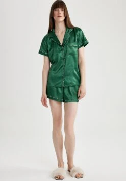 DeFacto Set Regular Fit - Pyjama - Green