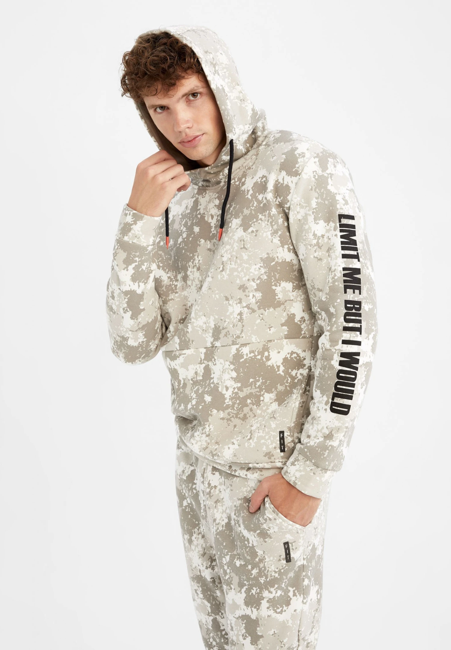 DeFacto Hoodie - Grey 3 DeFacto Hoodie - Grey