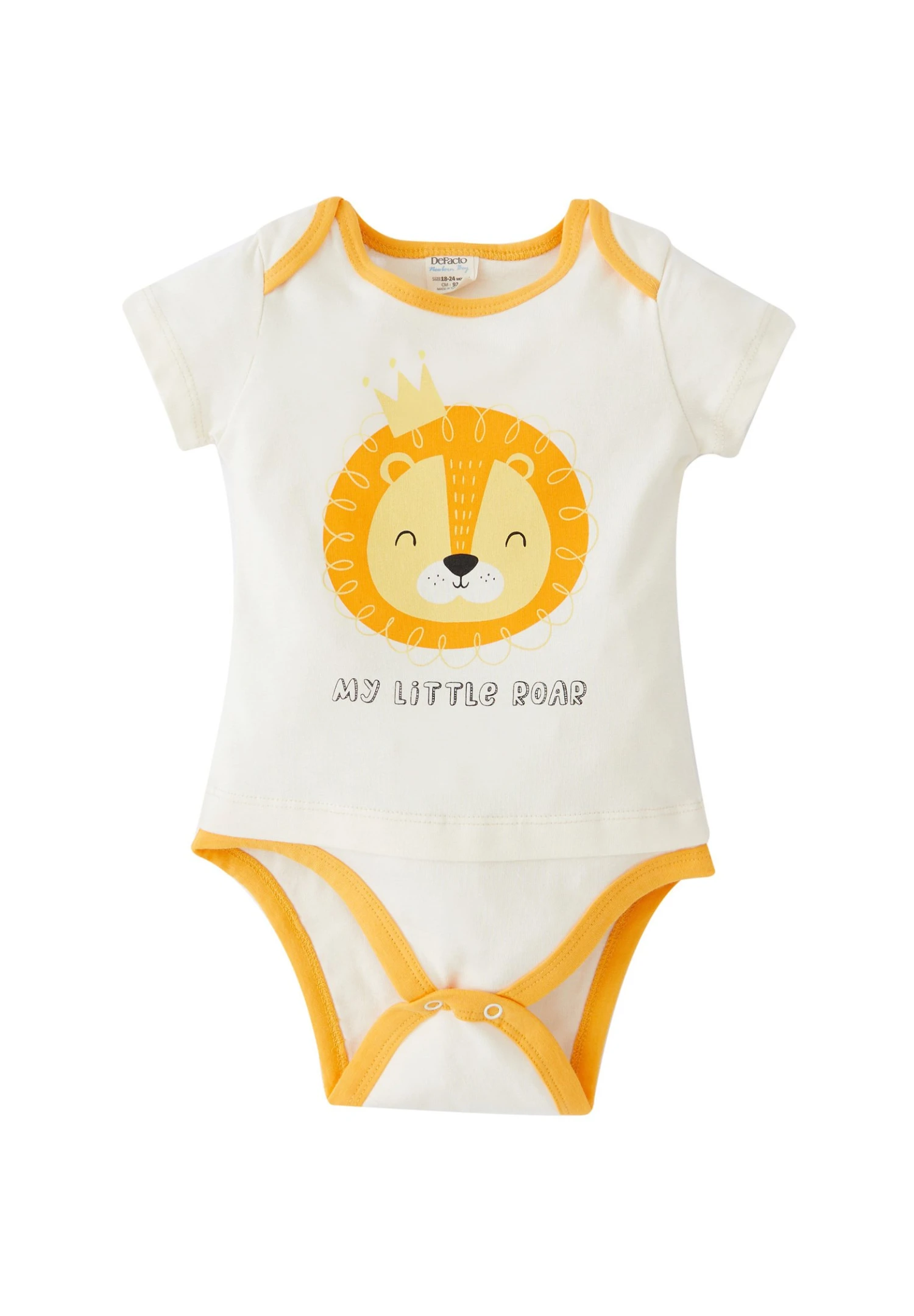 DeFacto Regular Fit- Body - Ecru 3 DeFacto Regular Fit- Body - Ecru