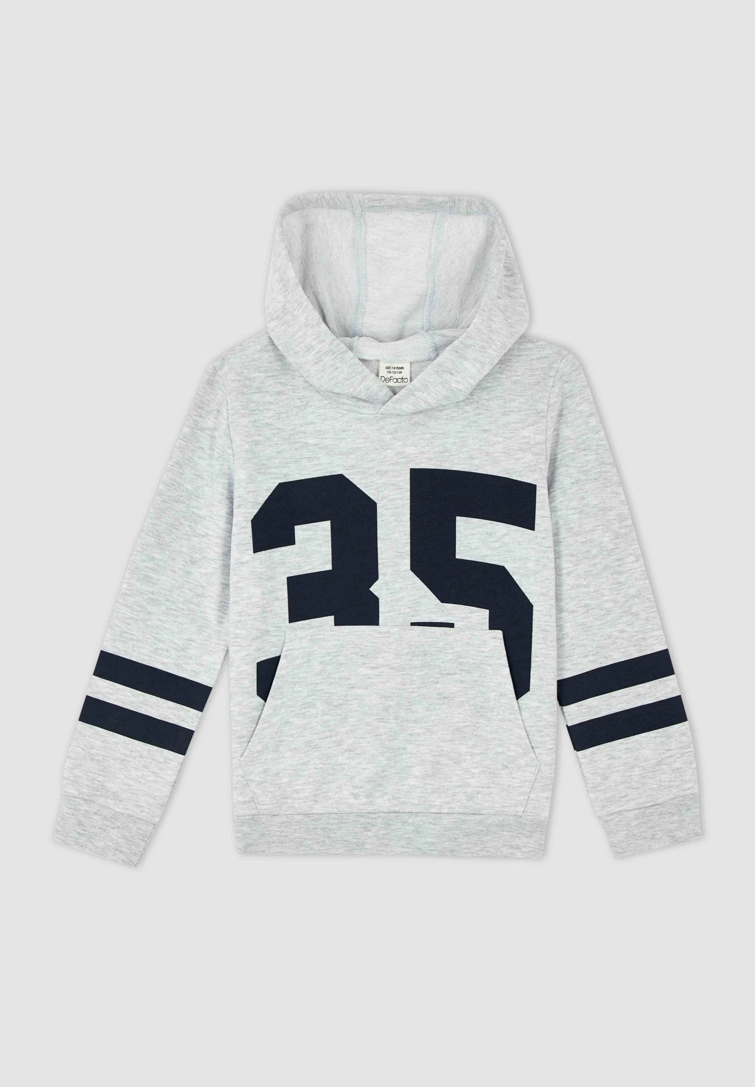 DeFacto Regular Fit Set - Trainingspak - Grey 4 DeFacto Regular Fit Set - Trainingspak - Grey - Afbeelding 2