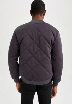 DeFacto Regular Fit- Bomberjacks - Anthracite -DeFacto cdce6559ab494bcbbb0a63b54a657512