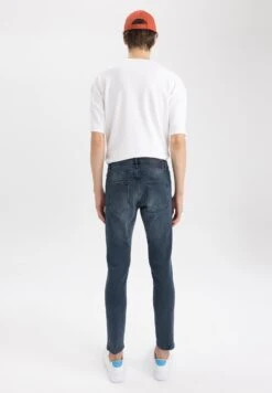 DeFacto Slim Fit Jeans - Indigo 8 DeFacto Slim Fit Jeans - Indigo -DeFacto cdd62a71c3f0462098ab0984aa30ce3b