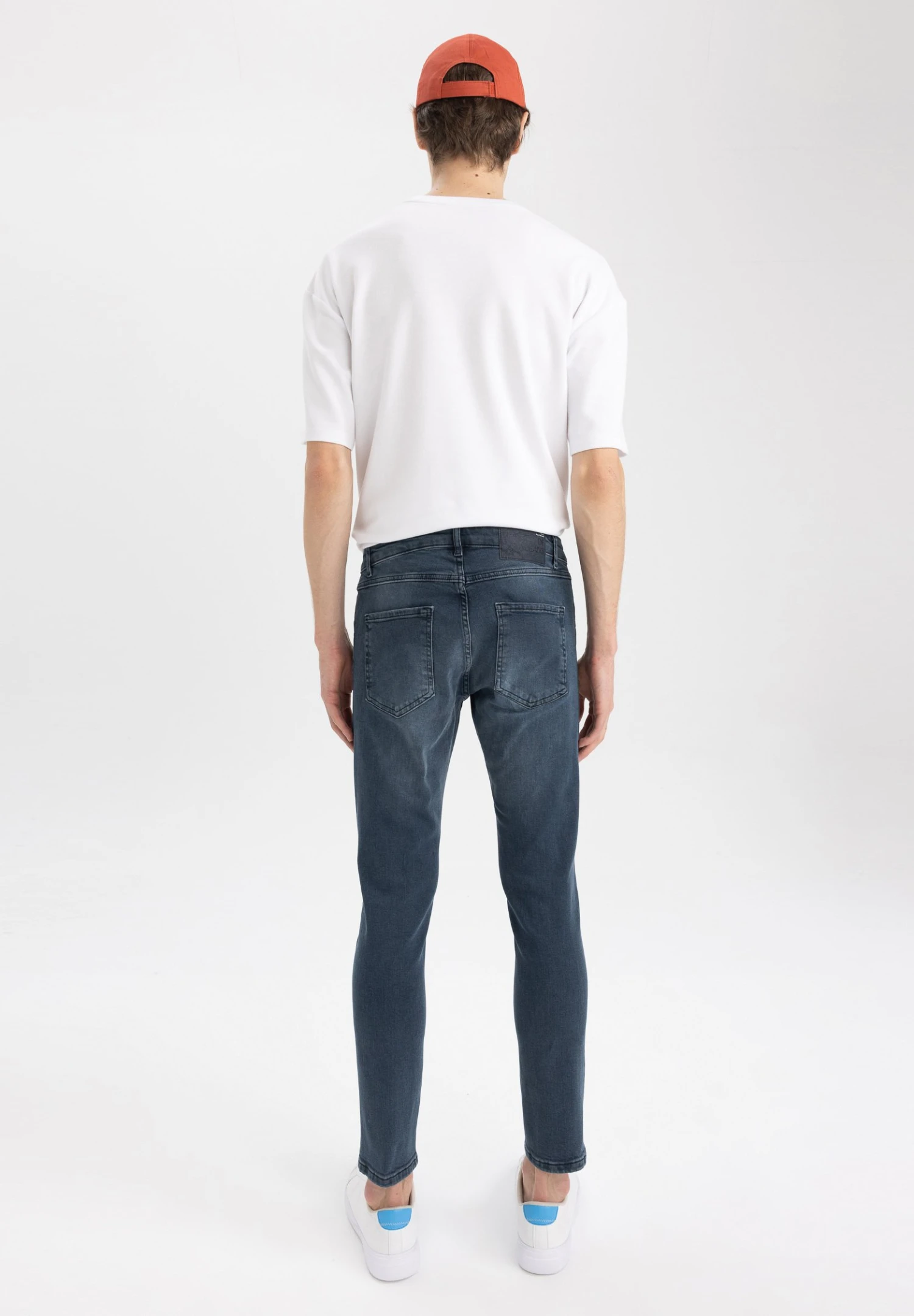 DeFacto Slim Fit Jeans - Indigo 5 DeFacto Slim Fit Jeans - Indigo - Afbeelding 3