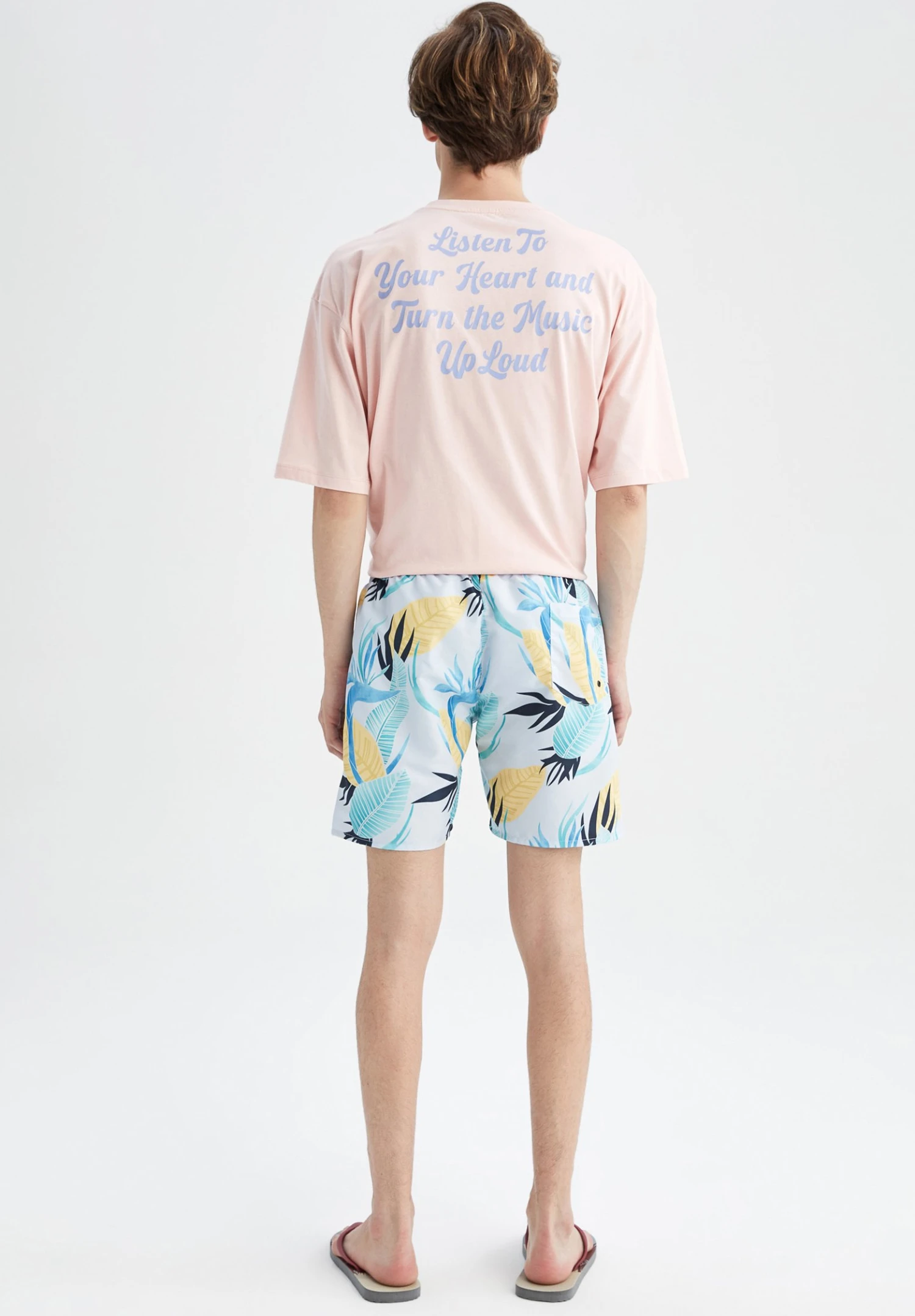 DeFacto Nathan- Zwemshorts - Turquoise 5 DeFacto Nathan- Zwemshorts - Turquoise - Afbeelding 3