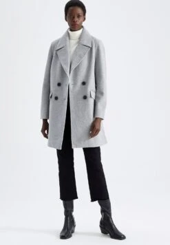 DeFacto Regular Fit- Halflange Jas - Grey 8 DeFacto Regular Fit- Halflange Jas - Grey -DeFacto ce2f0abe7e0c4706be74656662eb9fdc