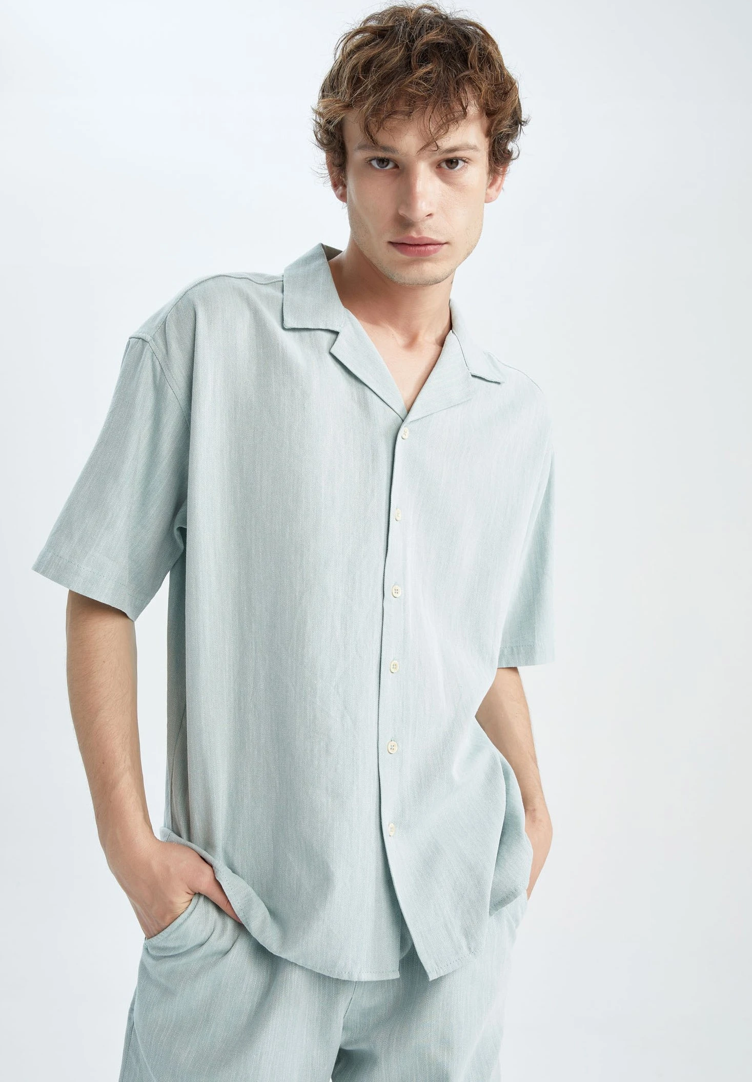 DeFacto Overhemd - Green 3 DeFacto Overhemd - Green