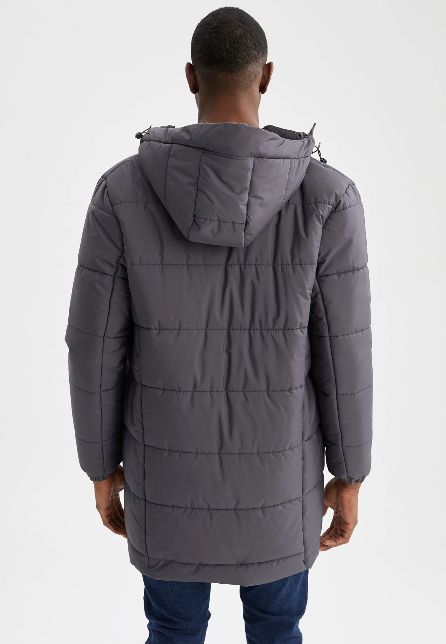 DeFacto Winterjas - Anthracite 5 DeFacto Winterjas - Anthracite - Afbeelding 3