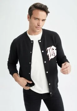 DeFacto Regular Fit - Bomberjacks - Black