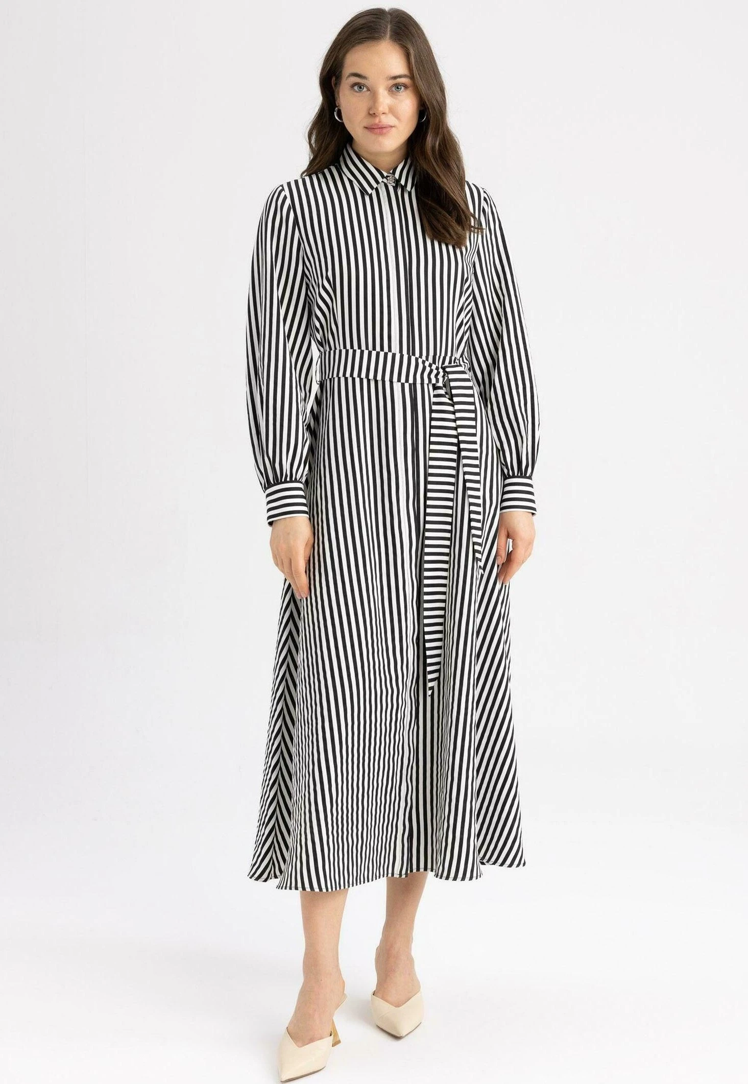 DeFacto Blousejurk - Black 4 DeFacto Blousejurk - Black - Afbeelding 2