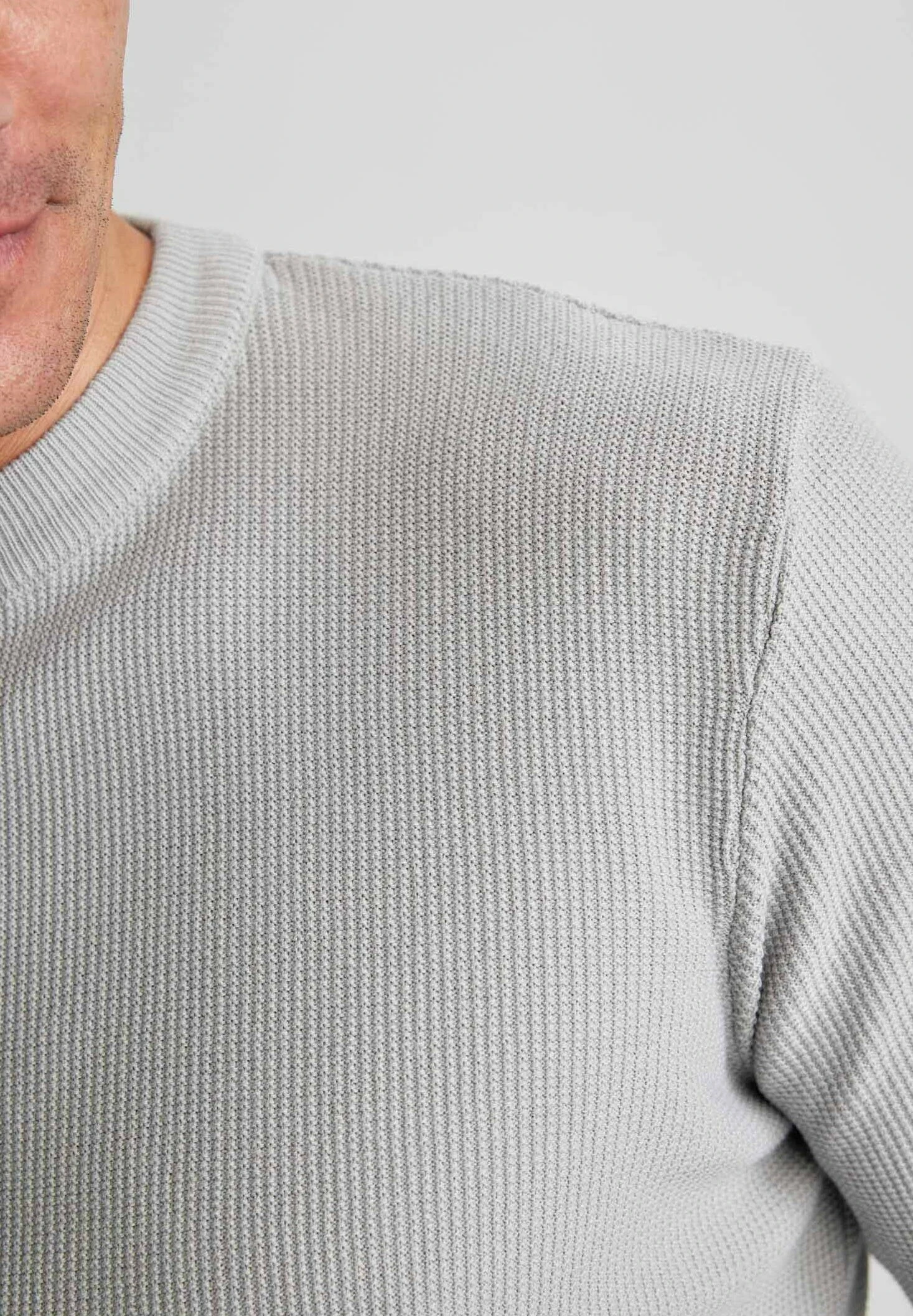 DeFacto Standard Fit - Trui - Grey 6 DeFacto Standard Fit - Trui - Grey - Afbeelding 4