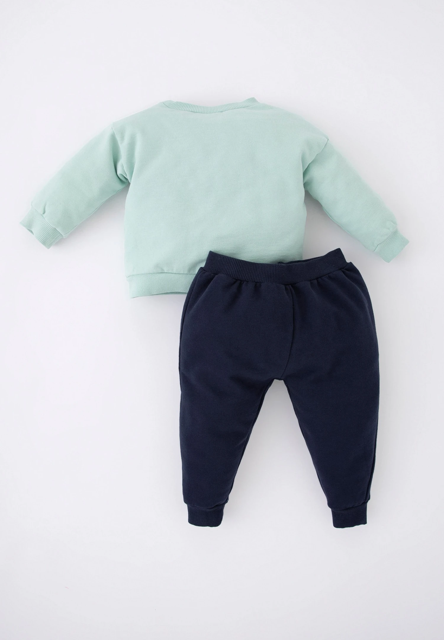 DeFacto Set Regular Fit - Trainingspak - Turquoise 4 DeFacto Set Regular Fit - Trainingspak - Turquoise - Afbeelding 2