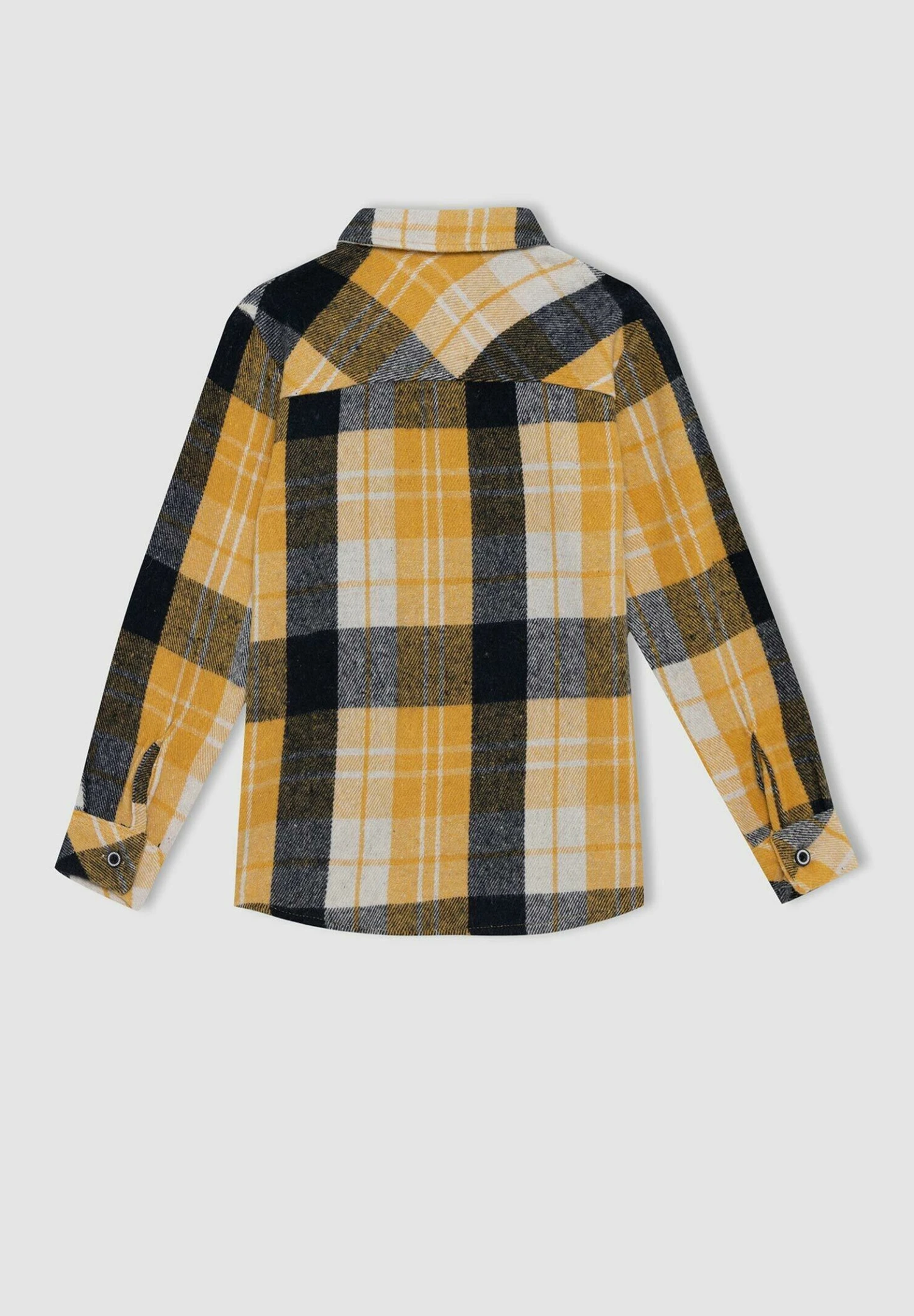 DeFacto Regular Fit - Overhemd - Yellow 4 DeFacto Regular Fit - Overhemd - Yellow - Afbeelding 2