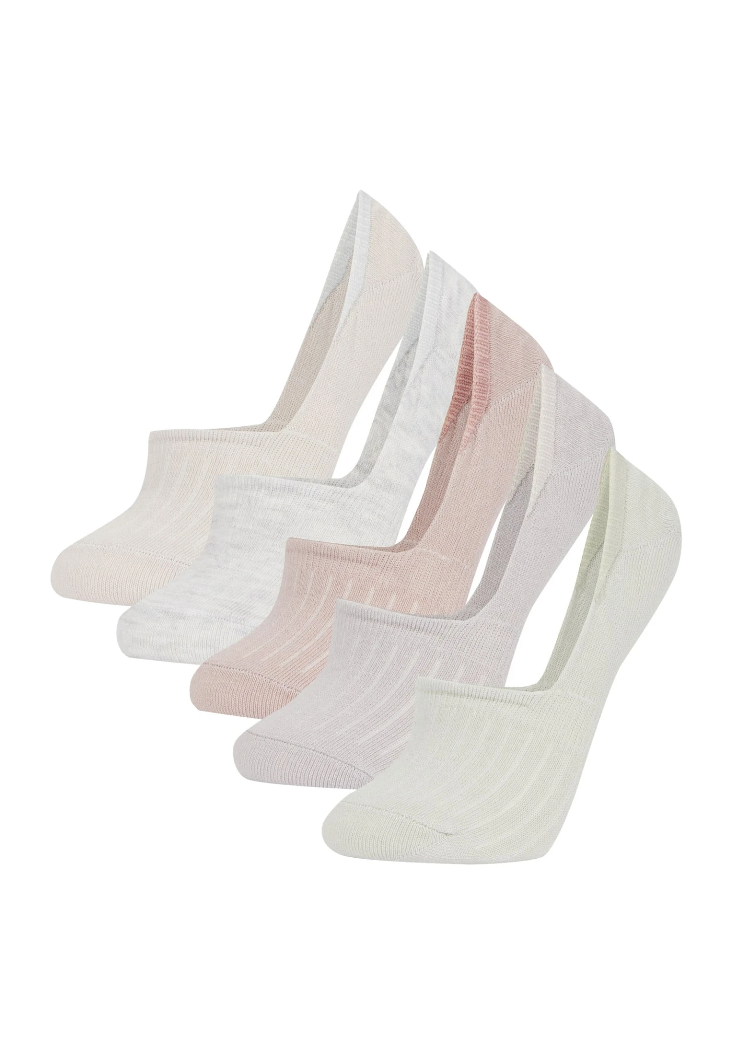 DeFacto 5Pack Low Cut- Enkelsokken - Karma 3 DeFacto 5Pack Low Cut- Enkelsokken - Karma