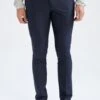 DeFacto Tailored Fit - Chino - Navy 1 DeFacto Tailored Fit - Chino - Navy -DeFacto d08890525e8144398393c155a79be1b4